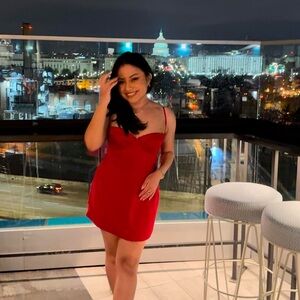 Oh Polly Chic Red Dress